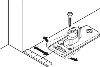 Kování pro posuvné dveře, HAWA Porta 60/100 H/HC, sada