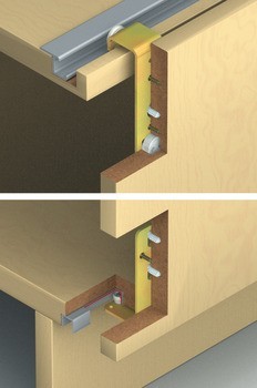 Kování pro posuvné dveře, Hawa Regal A25 H VF, sada