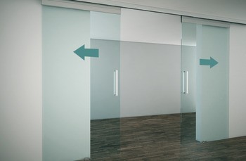 Kování pro posuvné dveře, Hawa Symmetric 80 G, sada