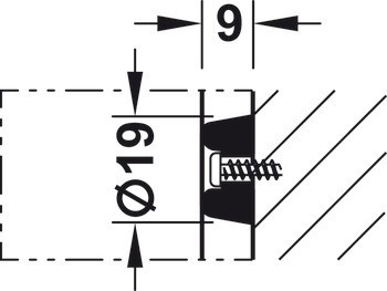 Kování pro posuvné dveře, Hawa Junior 80 Z /80 Z Pocket, sada