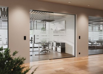 Kování pro posuvné dveře, Häfele Slido D-Line11 50J / 80J / 120J, sada bez pojezdové kolejnice