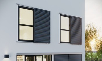 kování pro posuvné předokenní žaluzie, Hawa Frontslide 60 A, sada nízké pojezdové kolejnice