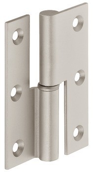 Křídlový závěs, mosaz, zalomení B