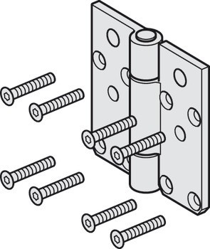 Křídlový závěs, Nosnost 100 kg