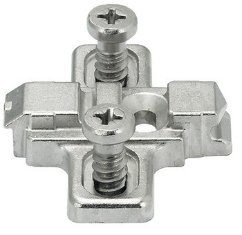 Křížová montážní podložka, Clip Top Blumotion, Clip Top, Clip, k přišroubování předmontovanými eurošrouby