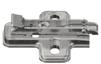 Křížová montážní podložka, Häfele Metalla 510 SM, ocel, se systémem rychlomontáže