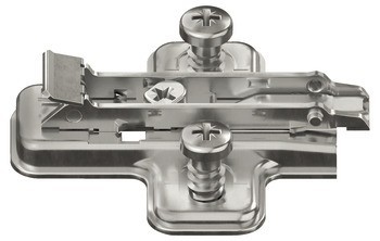 Křížová montážní podložka, Häfele Metalla 510 SM, ocel, se systémem rychlomontáže