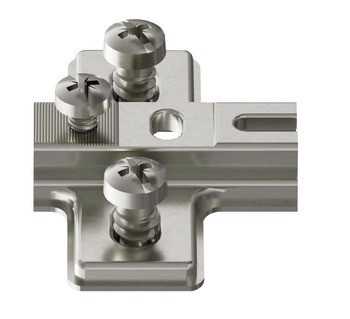 Křížová montážní podložka, Häfele Metalla Mini A