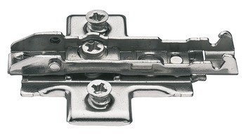 Křížová montážní podložka, Pro Tiomos, pro oboustrannou montáž, s předmontovanými eurošrouby