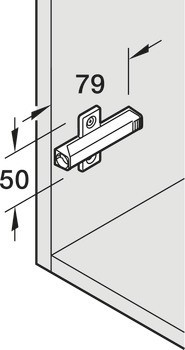 Křížový adaptér, Blum model 956A1501