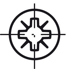 Krytka, Pravé dřevo, neupravené, pro křížovou drážku PZ nebo drážku Torx TS