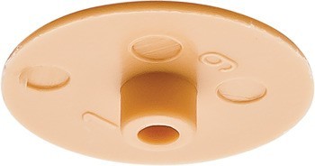 Krytka, Pro Häfele Minifix® 15 bez límce, od tloušťky dřeva 15 mm