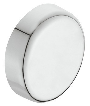 Krytka ramínka závěsu, Pro Clip Top 94°, kulaté, pro skleněné dveře