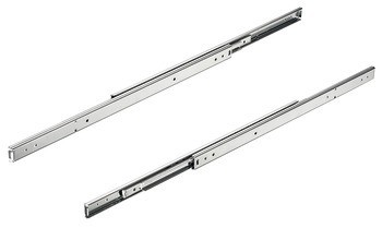 Kuličkové výsuvy, plnovýsuv, Accuride 2431, nosnost do 20 kg, ocel, stranová montáž
