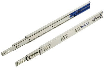 Kuličkové výsuvy, plnovýsuv, Accuride 3832 TR, nosnost do 45 kg, ocel, montáž na bok