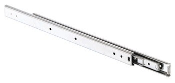 Kuličkové výsuvy, plnovýsuv, Accuride 2431, nosnost do 20 kg, ocel, stranová montáž
