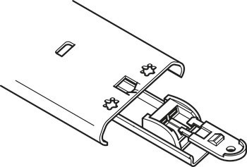 Kuličkové výsuvy, více než plnovýsuv, nosnost do 100 kg, ocel, montáž na bok