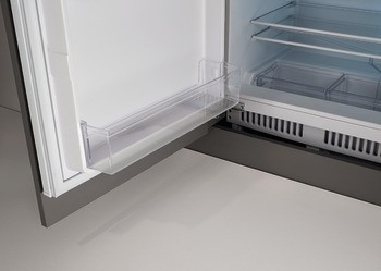 Lednice s mrazákem pod linku, Häfele Assedo RUF12S82a, Objem lednice: 95 litrů, objem mrazáku: 16 litrů