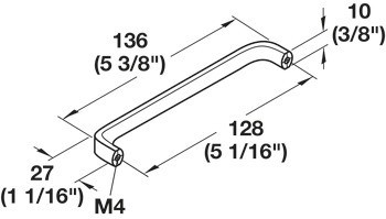 Madlo, Häfele Déco, zinková slitina