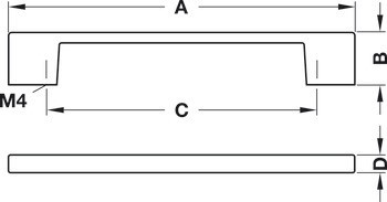 Madlo, Häfele Déco, zinková slitina