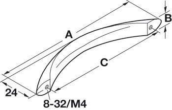 Madlo, Häfele Déco, zinková slitina