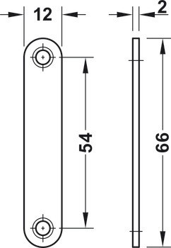 Magnetická záskočka, přídržná síla 3,5/8 kg, k nacvaknutí do těla