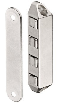 Magnetická záskočka, přídržná síla 4,0-8,0 kg, k přišroubování, odolná proti teplu
