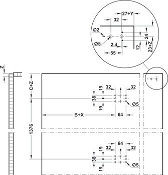 Mechanismus otevírání dveří, Motion 40/50 FB, pro dřevěné dveře