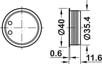 Mechanismus otevírání dveří, Swingfront 17 FB, pro dřevěné dveře