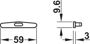 Mechanismus otevírání dveří, Swingfront 17 FB, pro dřevěné dveře
