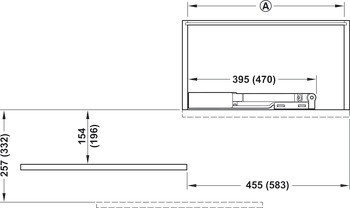 Mechanismus otevírání dveří, Swingfront 20 FB, pro dřevěné nebo úzké dveře s hliníkovým rámečkem