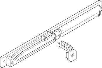 Mechanismus tlumeného dotahu, pro Häfele Slido R-Aluflex 40A / 80A / 80W