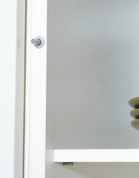 Mechanismus tlumeného zavírání pro dveře, Smove, k nasunutí na boční panel naproti straně závěsu