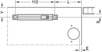 Mechanismus tlumeného zavírání s tlačnou záskočkou, Häfele One Touch