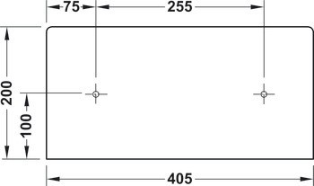 Mini-Trezor, černý, s osvětlením interiéru, PIN kód/RFID