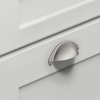 Misková úchytka, Häfele Déco, zinková slitina