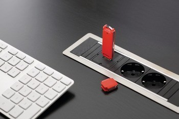 Montážní rám, Pro modulární zásuvkový díl, tloušťka stolové desky od 10 mm