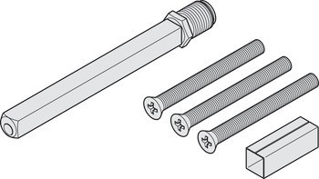 Montážní sada, Startec, s výměnným čtyřhranem 8 mm
