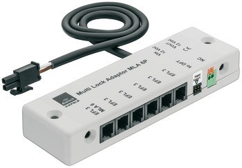Multi-lock adaptér, Häfele Dialock ML 6P, pro nábytkový zámek EFL 3 a EFL 3C