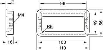 Mušle, zinková slitina
