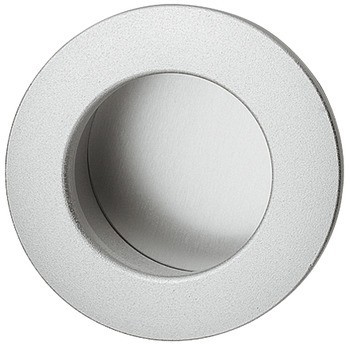 Mušle, Hliník, s drážkami k nalepení, kulaté