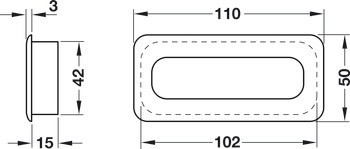 Mušle, hranatá, dřevo