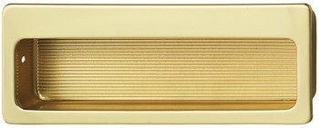 Mušle, mosaz nebo ocel, hranaté, Häfele Déco