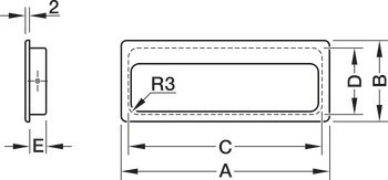 Mušle, Mosaz nebo ocel, hranaté