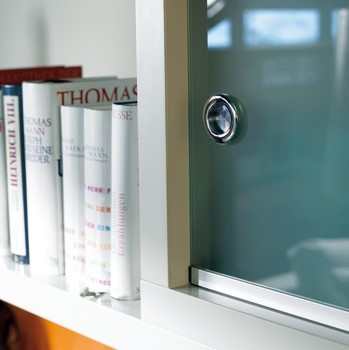 Mušle, mosaz, pro tloušťku skla 4–5 mm