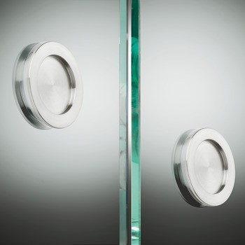 Mušle, nerez, připevnění bez šroubů, k nalepení