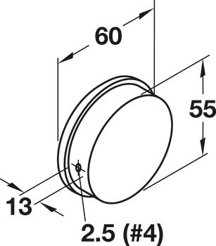 Mušle, Polyamid, kulatá