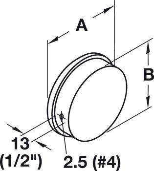 Mušle, Polyamid, kulatá