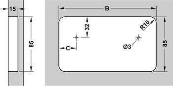 Mušle, Zinková slitina, s výklopy