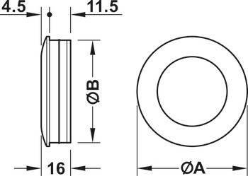 Mušle, zinková slitina